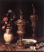 PEETERS, Clara Still-Life with Flowers and Goblets a china oil painting reproduction